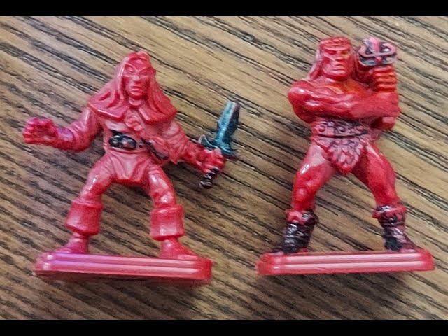 Hero Quest Miniatures 3d printed on Snapmaker 2.0 A250