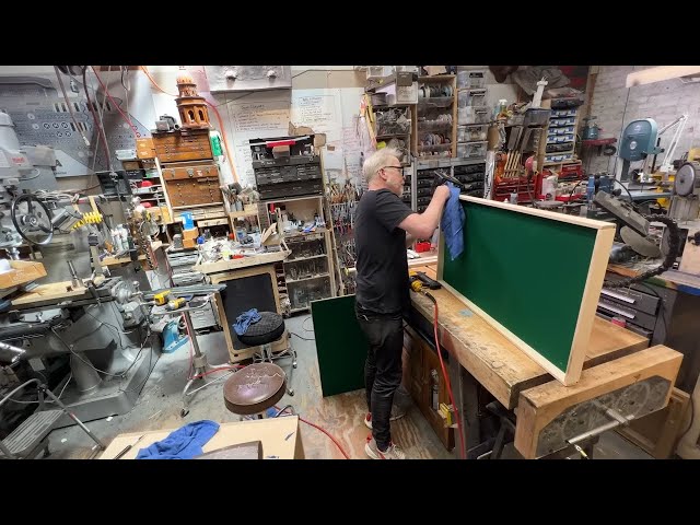 Adam Savage in Real Time: Assembling and Lining Flat File Drawers