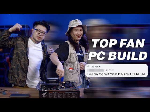 Building a PC for our Top Fan (AMD B550 PC Build)