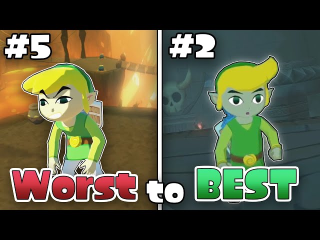 EVERY dungeon in The Legend of Zelda: The Wind Waker RANKED