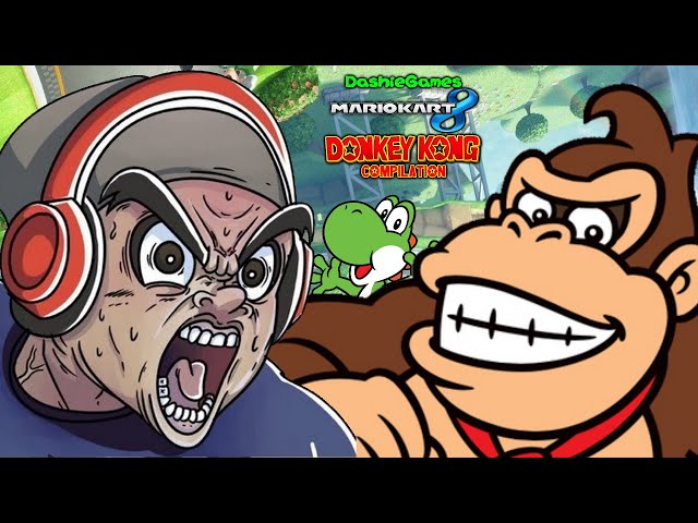 Ultimate DashieGames Mario Kart 8 Donkey Kong Compilation
