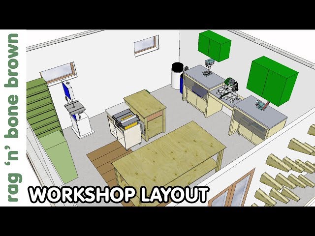 Workshop Layout - Space Planning NEW WORKSHOP EPISODE 2
