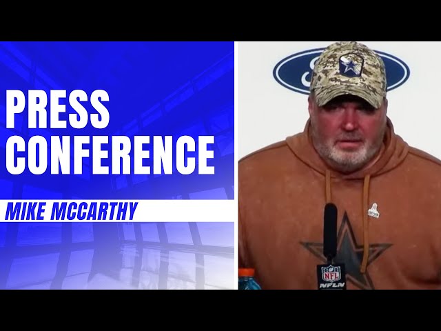 Head Coach Mike McCarthy Postgame: Week 10 | #NYGvsDAL | Dallas Cowboys 2023