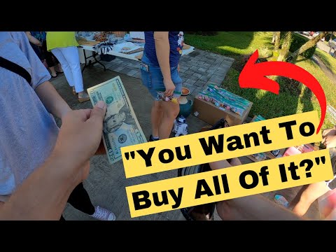 We Bought Her ENTIRE COLLECTION At This Garage Sale!