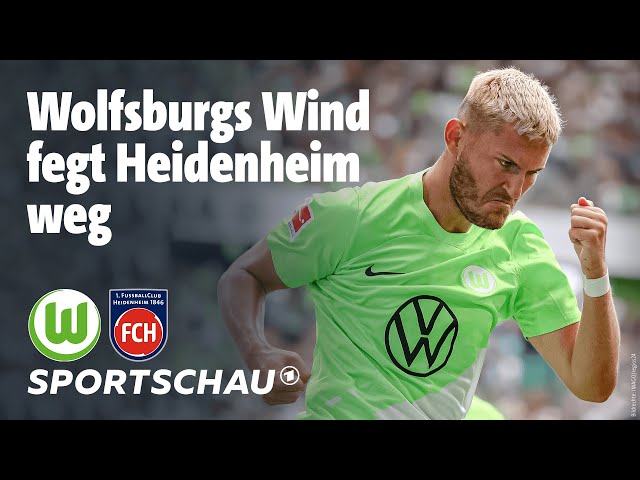 VfL Wolfsburg – 1. FC Heidenheim Highlights Bundesliga, 1. Spieltag | Sportschau