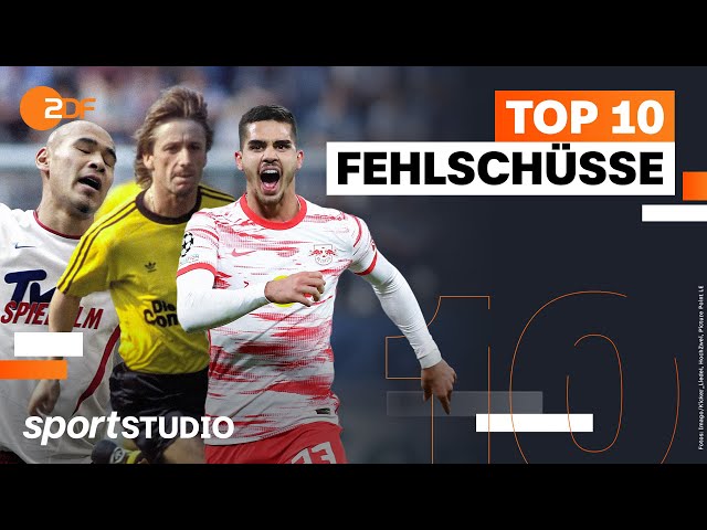 Top 10 Fehlschüsse der Bundesliga-Geschichte | sportstudio