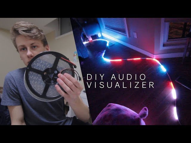 DIY LED Music Visualizer | Real-Time Animations (Arduino)