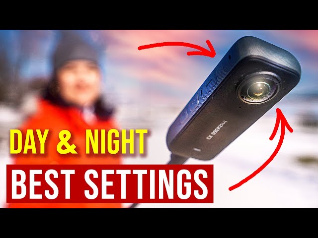 BEST SETTINGS FOR INSTA360 X3 | DAY & NIGHT | Guide for beginners