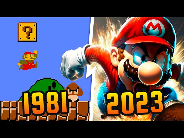 How Mario became a Legendary Video Game Character | Evolution of Super Mario 1