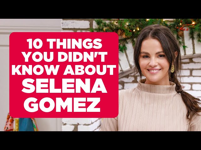 10 Things You Didn't Know About Selena Gomez | Selena & Chef | Food Network