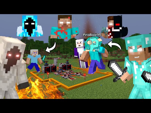 OMG @ProBoiz95 CAME TO OUR SMP FOR FINISHED ENTITY 606 😨 HEROBRINE NEW POWERS | SEASON 3