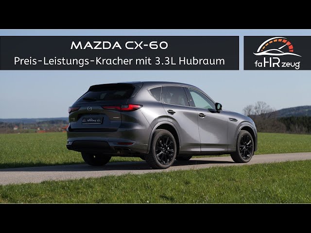 Mazda CX 60 (2024): Wie gut ist das SUV mit dem 254 PS Diesel? / Fahrbericht / Review / inkl Kapitel