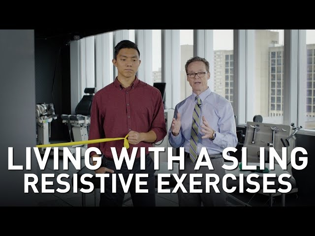 Resistive Exercises After Shoulder Surgery | Martin Kelley, DPT of Penn Rehab
