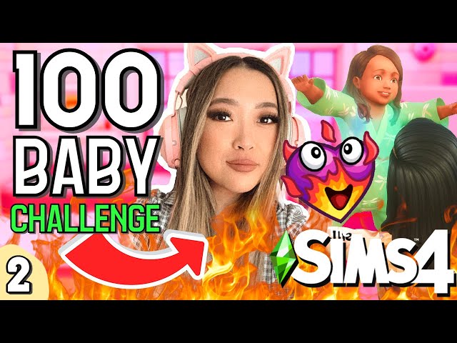 Raising Toddlers for the First Time in The 100 Baby Challenge: Sims 4 Let's Play | Part 2