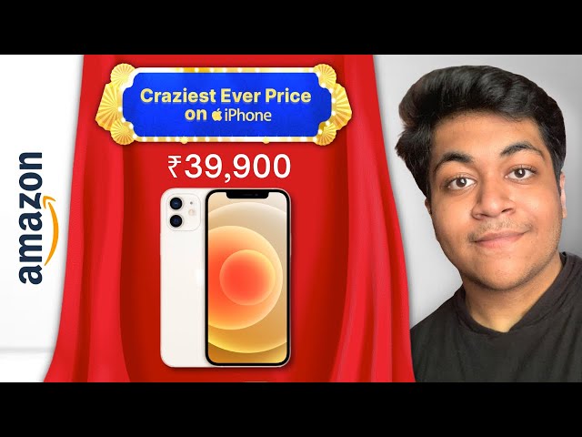 iPhone 12 Confirmed in Amazon Great Indian Festival Sale!