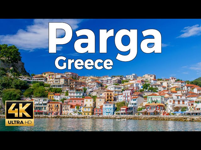 Parga, Greece Walking Tour (4k Ultra HD 60fps) – With Captions