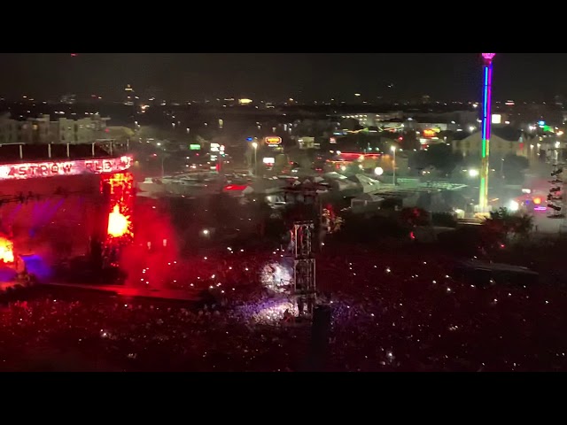 Astroworld Festival 2019 from the Ferris Wheel