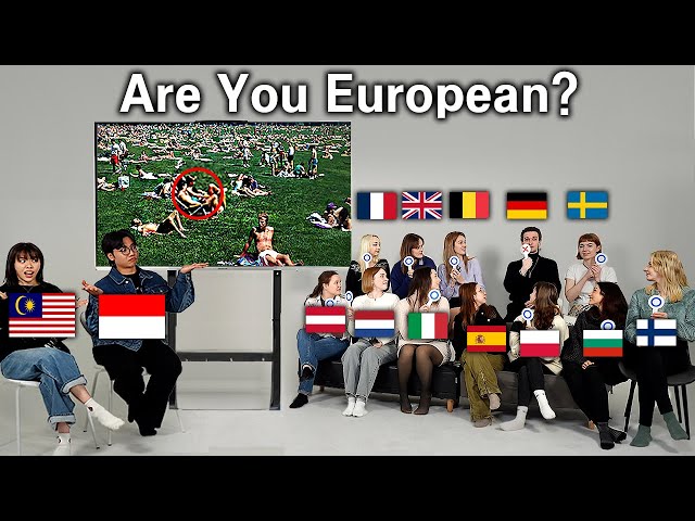 Asian Was Shocked by The Things that ONLY EUROEPAN Can Understand!!