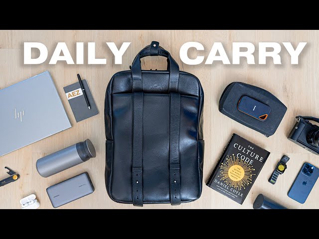 What’s In My Bag – Must Carry Tech & Work Essentials