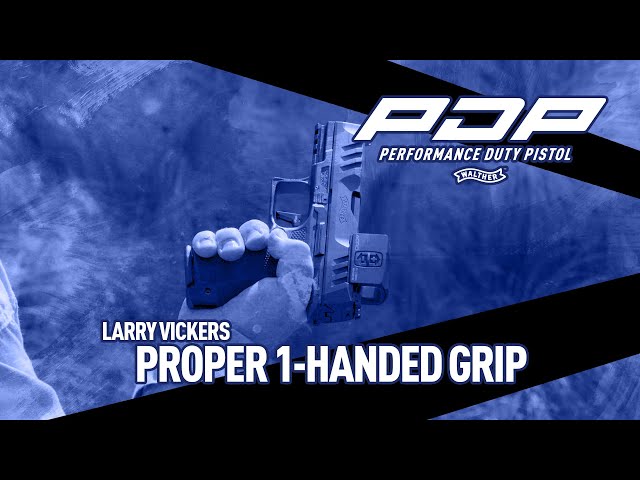 It’s Your Duty to be Ready: Larry Vickers and a Proper 1-Handed Grip