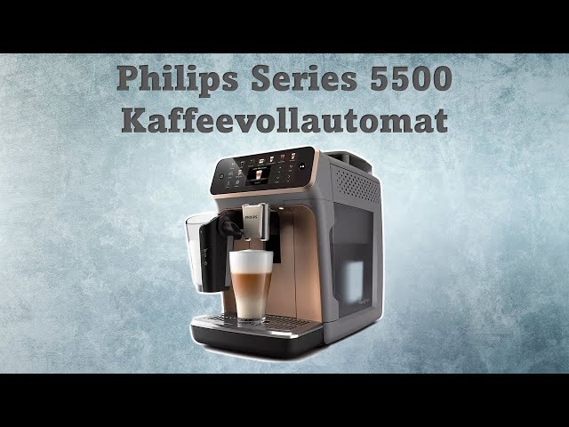 Philips Serie 5500: Kaffeegenuss auf Knopfdruck. Kaffeevollautomat im Test & Getränke-Demo!