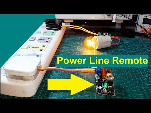 Remote Control Over the AC Power Line / Power Line Communication