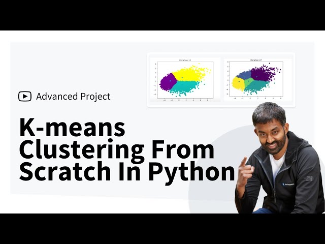 K-means Clustering From Scratch In Python [Machine Learning Tutorial]