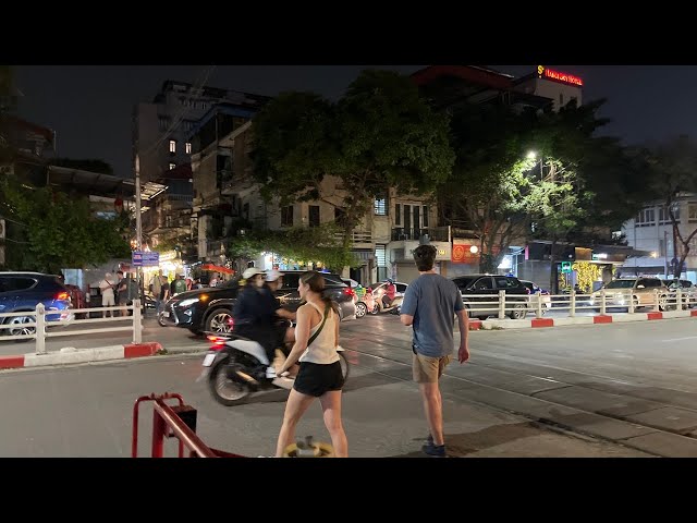 Vietnam Exploring Hanoi Friday Night (March 29, 2024)