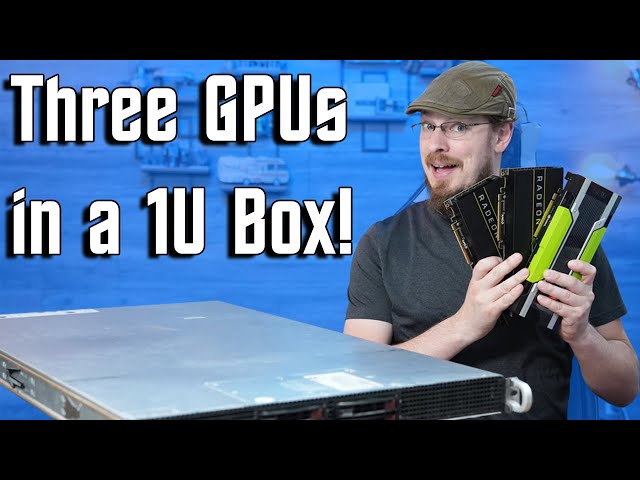 Ten Pounds of GPUs in a 1U Bag - $259 Cloud Gaming Server!