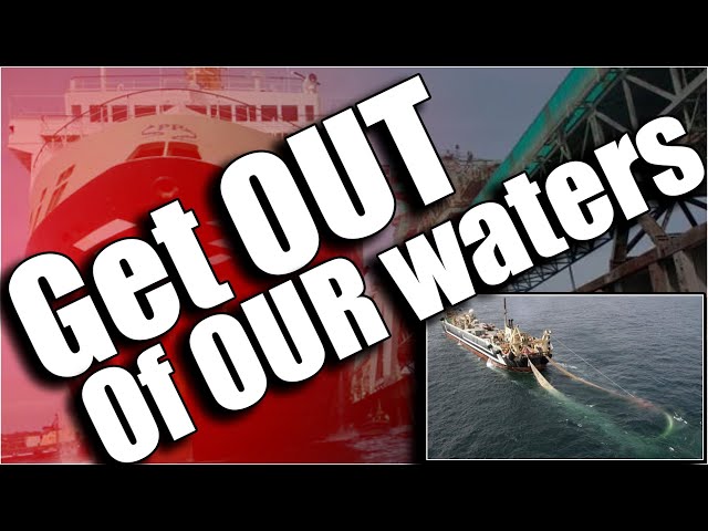 Mega trawlers from the EU are destroying OUR fish stocks!!