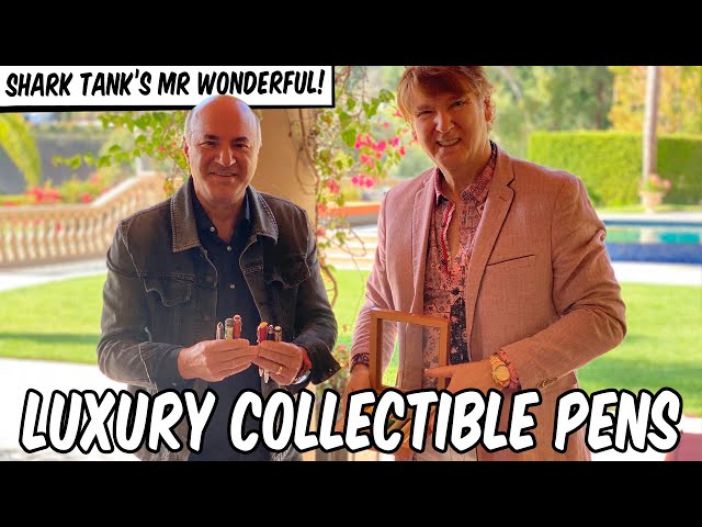 AMAZING LUXURY PEN AND WATCH COLLECTION WITH KEVIN O'LEARY!