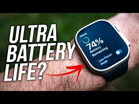 Apple Watch Ultra Battery Life Analysis - Real World Testing and Examples!