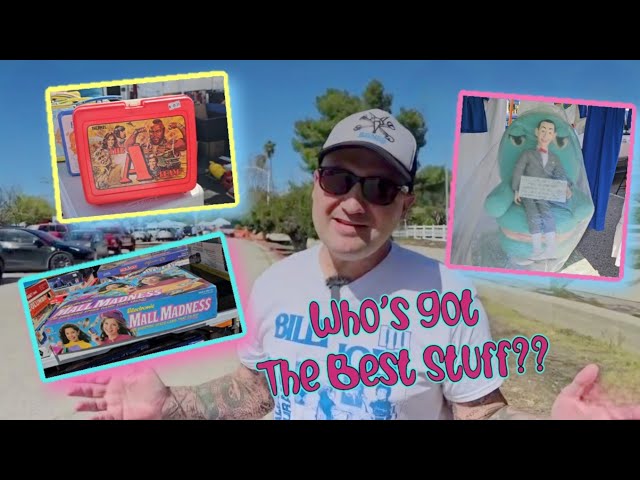 Comparing Vintage Swapmeets - Who Has The Best 80s Stuff???
