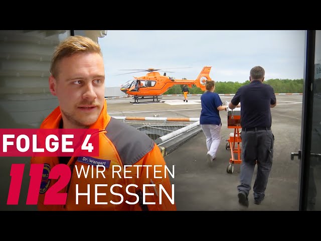 112 Wir retten Hessen (4/6) Ärzte, Notärzte, Notfallsanitäter und die Berufsfeuerwehr im Einsatz
