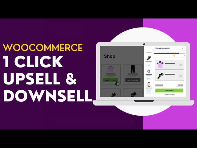 Woocommerce Sales Funnel - Create Order Bumps - One Click Upsell And Downsell