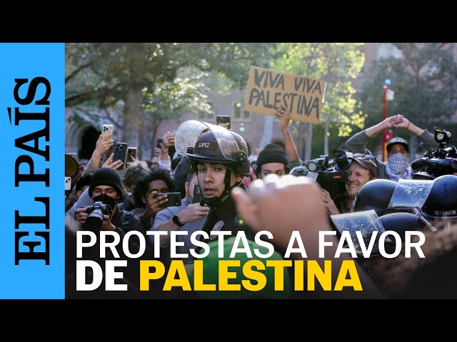 ESTADOS UNIDOS  | La policía arresta a manifestantes pro palestinos | EL PAÍS
