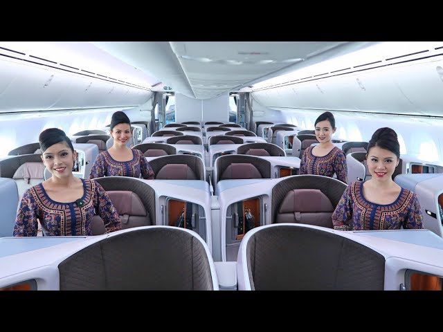 The New Singapore Airlines Boeing 787-10