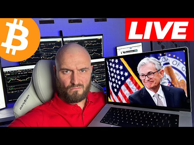 🚨 BITCOIN LIVE: FED, POWELL & INTEREST RATES!!!!!