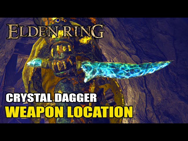 Elden Ring - Crystal Dagger Weapon Location
