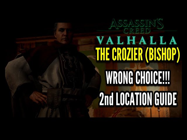 Assassin's Creed Valhalla Where to Find The Crozier (Bishop Herefrith) 2nd Location