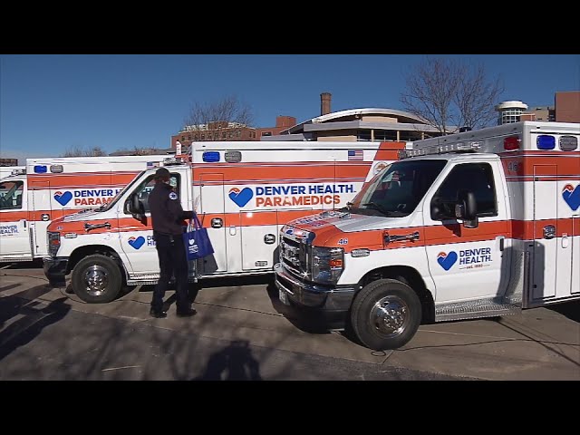 Thanks to a patient, Denver Health receives "historic" ambulance fleet