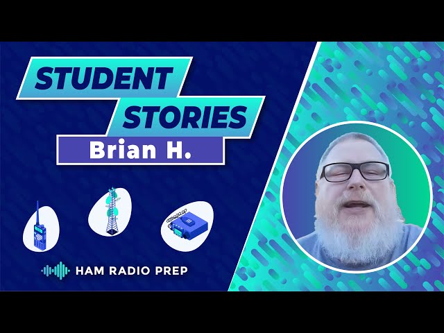 Brian tried for a while to get his ham radio license. Ham Radio Prep made it happen!