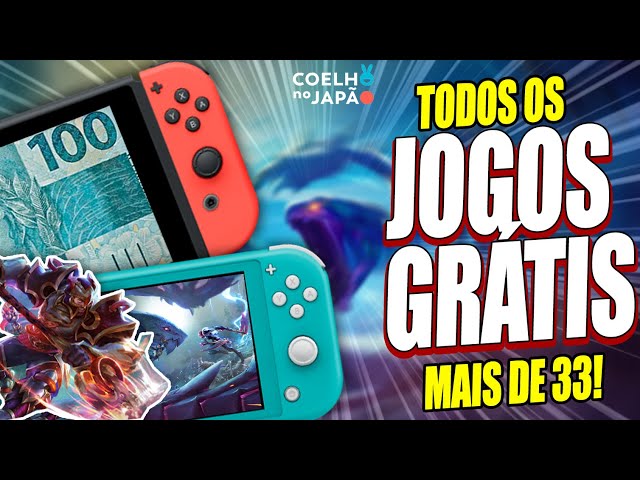 33 JOGOS GRATUITOS de Nintendo Switch ❘ Guia Completo!