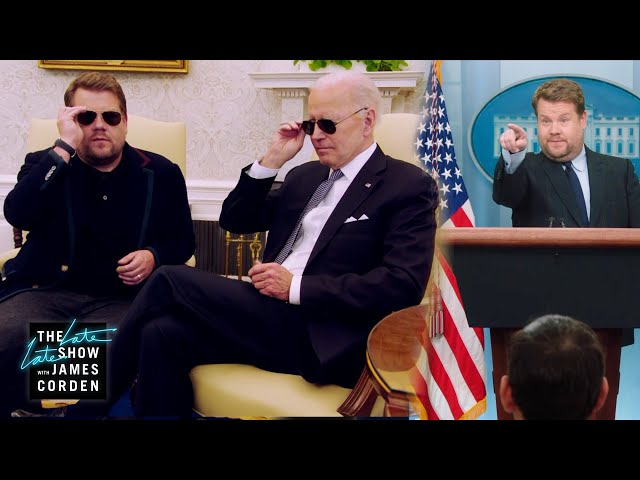 James Corden Pays The White House a Visit - #LateLateLondon