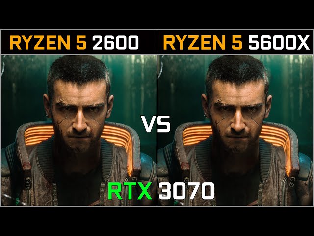Ryzen 5 2600 vs Ryzen 5 5600X + RTX 3070 | Test in 8 Games | 1080p - 1440p