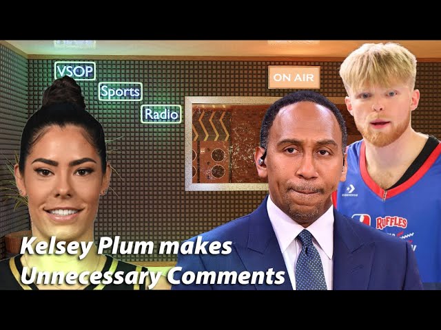 WNBA Kelsey Plum Body Shames Stephen A Smith | Embarrasses Tristan Jass at Celebrity All-Star Game