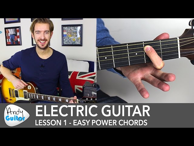 Electric Guitar Lesson 1 - Rock Guitar Lessons for Beginners