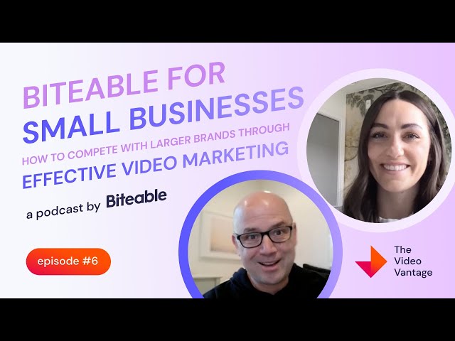 6. Video for Small Businesses: How to compete with larger brands through effective video marketing