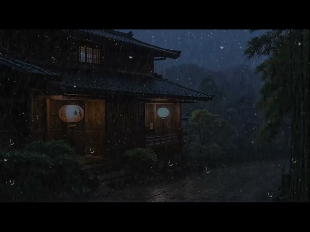 Rain Sounds for Sleeping - The Soothing sound of Rain in The Village, Reduce Your stress