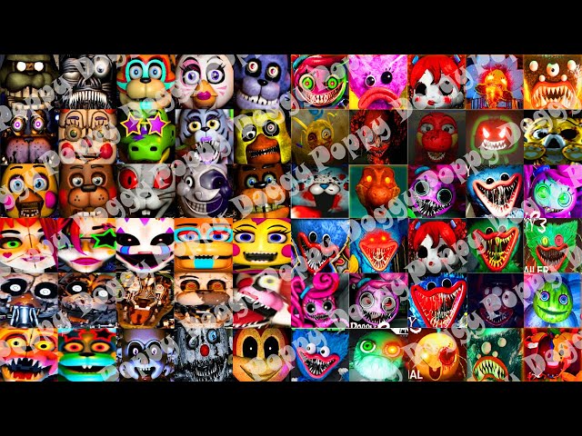 All New JUMPSCARE OF FINAL BOSS Poppy Playtime: Chapter 1, 2, 3 & FNAF 1, 2, 3, 4, 5 ,UCN, JR'S